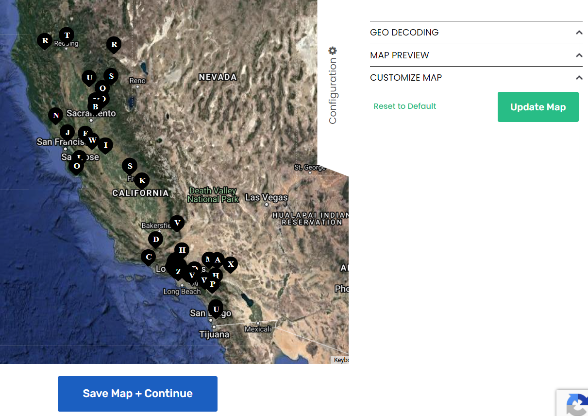 Mapize Map Generation From Excel Location Data Mapize   Excel 4 